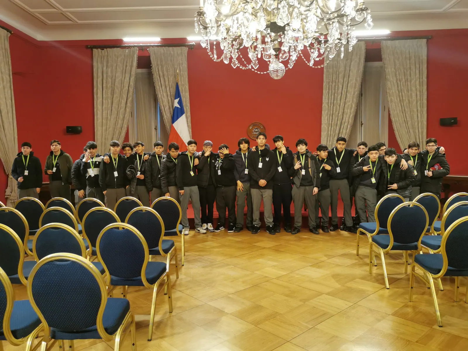Salida Pedagógica a La Moneda — 1° Medio B — foto 65
